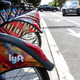Lyft owns and operates many municipal bikeshare programs, including Bay Wheels in San Francisco (pictured above) and NYC’s Citi Bike.